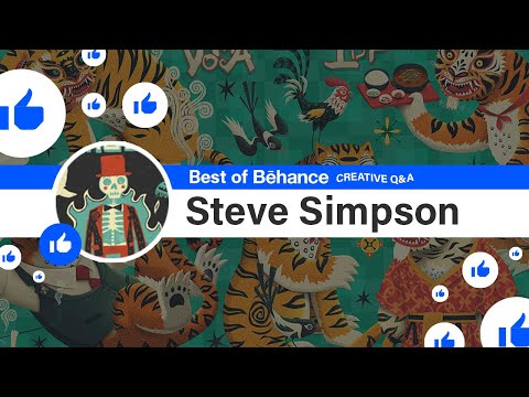 ️ Best of Behance: Creative Q&A ️ with Steve Simpson! - 1 of 1