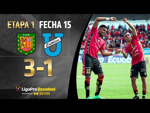 FULL SUMMARY: DEP. CUENCA 3-1 U. CATÓLICA l LIGAPRO ECUABET - MATCHDAY 15
