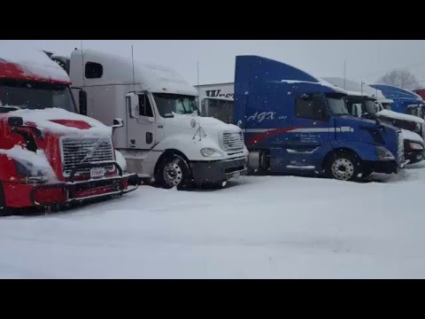 Snowed in at Lexington, VA