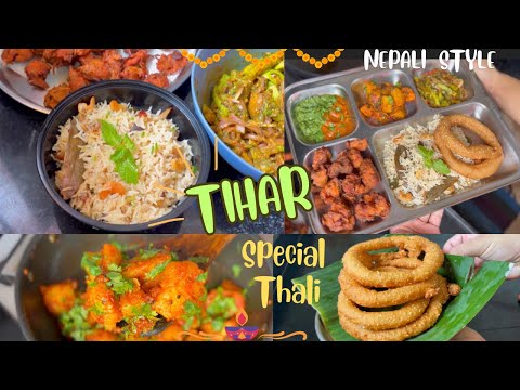 Special Nepali bhoj Thali | Traditional Nepali Festival Food