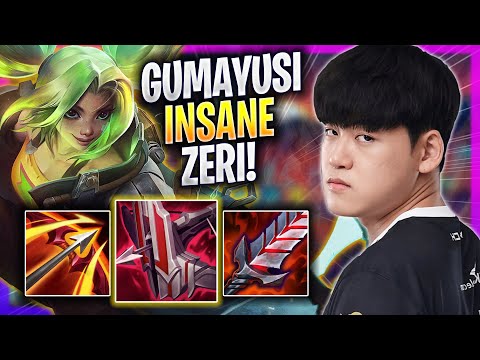 GUMAYUSI IS INSANE WITH ZERI! - T1 Gumayusi Plays Zeri ADC vs Ziggs! | Season 2023
