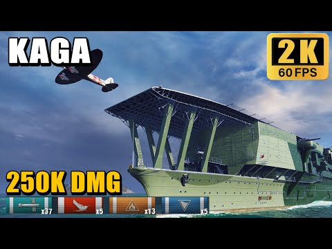 Aircraft carrier Kaga: the ruler of the double CV battle