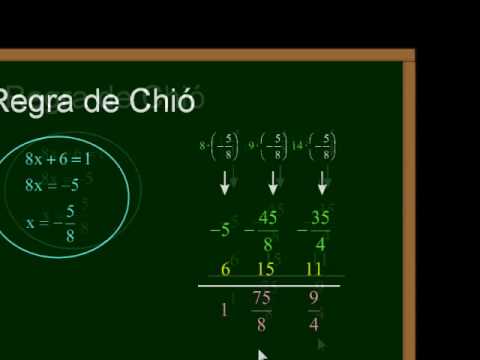Matemática - Determinantes (Sétima Parte)