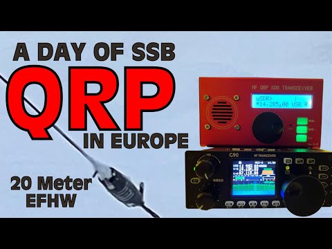 EFHW Antenna for 20 Meters - A Day of QRP