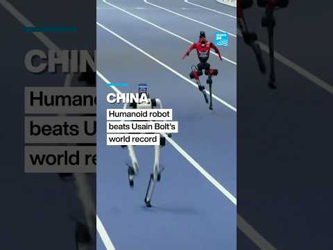 Humanoid robot beats Usain Bolt's 100m world record