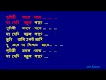 Prithibi Bodle Gechhe (Karaoke) - Kishore Kumar