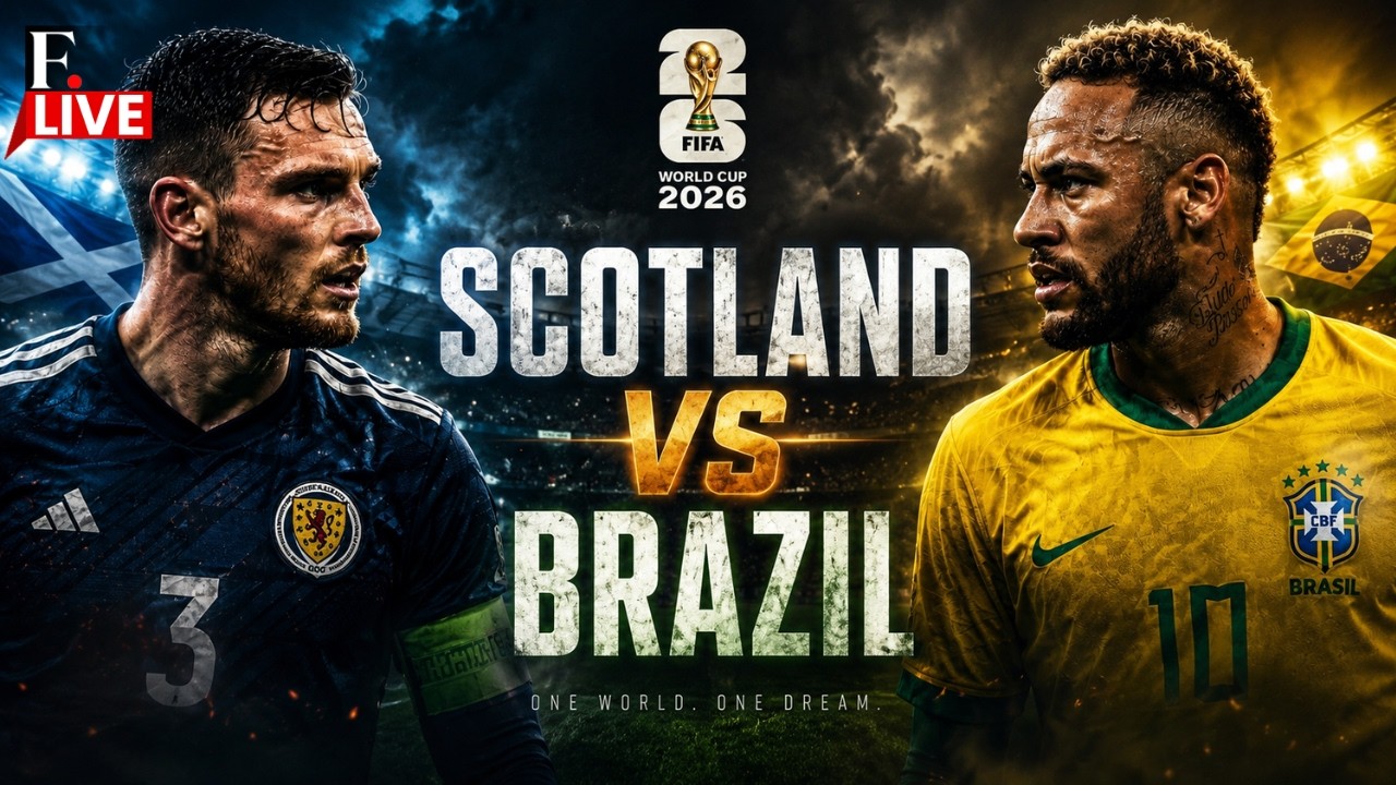 🔴Brazil vs Scotland LIVE | FIFA World Cup 2026 | Will Neymar Make a Comeback?