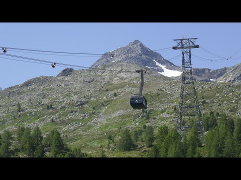 Diavolezzabahn - Eine der spektakulärsten Garaventa Pendelbahn der Schweiz.