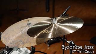 Video thumbnail for Meinl Cymbals B17JTC Byzance 17" Jazz Thin Crash Cymbal by MEINL Cymbals - Official Product Videos
