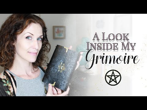 A Look Inside My Grimoire (Book Of Shadows) | #WitchBabyWednesdays