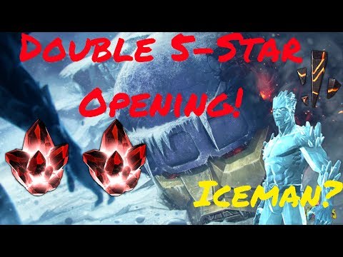 Double 5-Star Crystal Opening! x2 GMCs! - Marvel Contest Of Champions