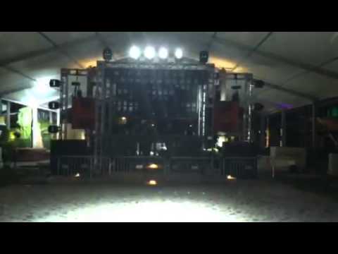 Winter Music Conference 2014 Short Demo of Pure Groove Systems setting up at Surfcomber Pool Party