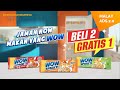 WOW Spageti Instant Spaghetti Jaman Now Makan Yang WOW Promo Beli 2 Gratis 1 2025 26 TVC