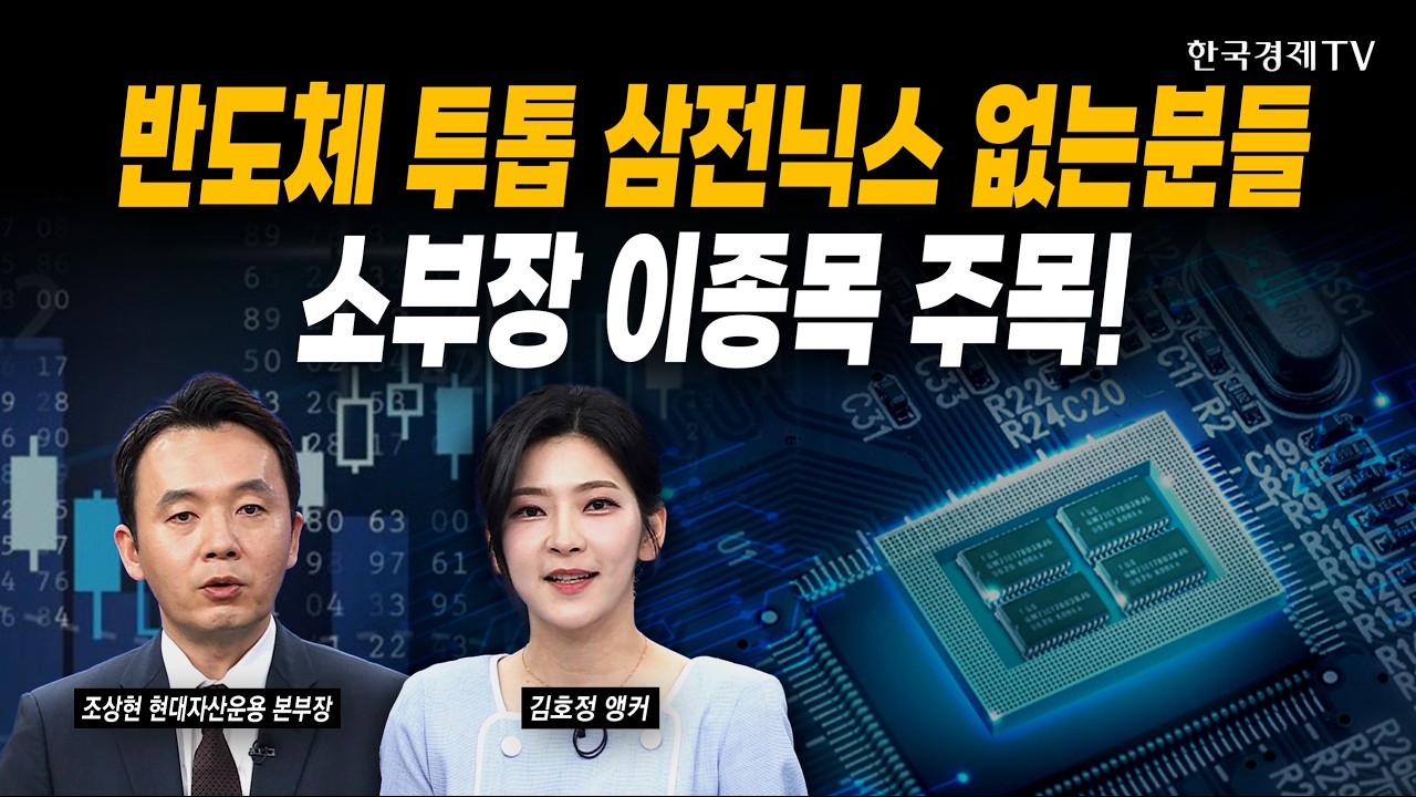 반도체 투톱 삼전닉스 없는분들...소부장 이종목 주목!ㅣ조상현 현대자산운용 본부장ㅣ#삼성전자 #sk하이?
