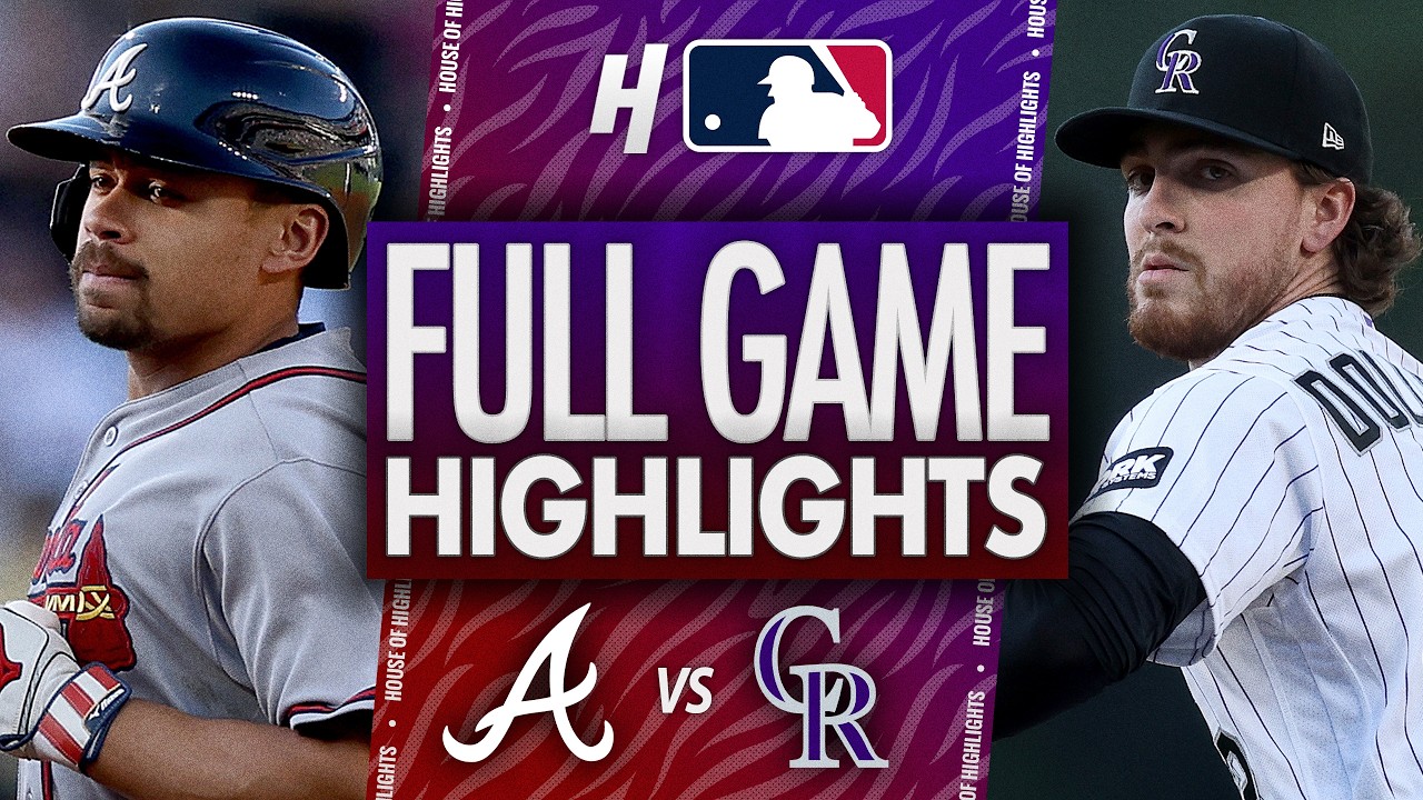 ⚾ [MLB] 애틀랜타 브레이브스 vs 콜로라도 로키스 하이라이트