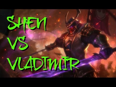 Shen vs Vladimir - Support Shen Top Lane? Placement Matches