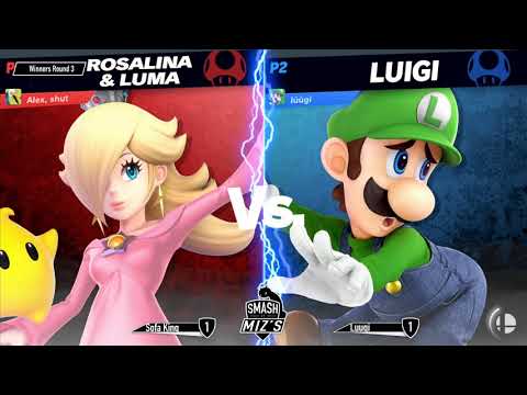 Smash @ Miz's WiFi 30 - Sofa King (Lucina, Rosalina) vs. luugi (Luigi) Winners Round 3