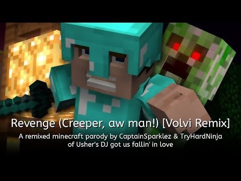 VolviMusic - Revenge (Creeper, aw man!) [Volvi Remix] | Minecraft Parody
