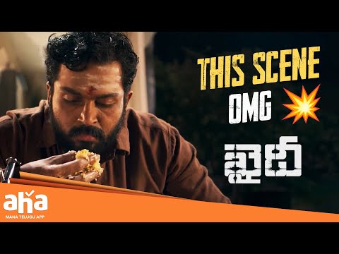 Powerful Action Scene | Khaidi Telugu Movie Scenes | Karthi | Narain | Lokesh Kanagaraj | Aha