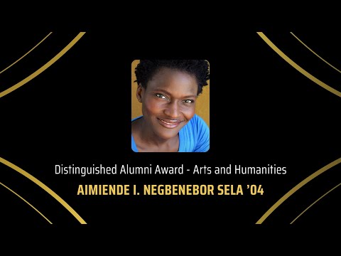 2022 Stevens Awards Gala - Distinguished Alumni Award - Aimiende I. Negbenebor Sela