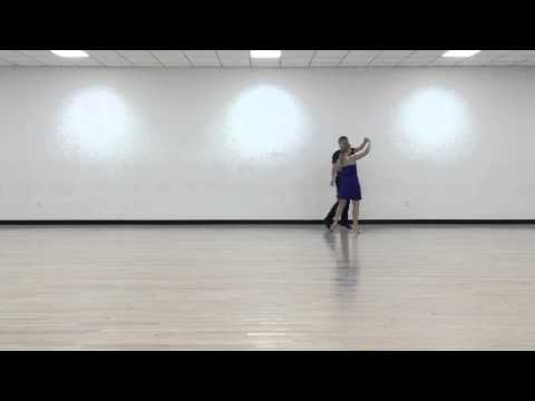 Cross-Step Waltz - Pivoting Five Count Grapevine, Double Outside Turn
