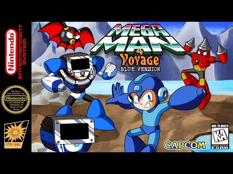 Mega Man 4 Voyage: Blue Version - Hack [NES] Longplay