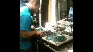 DJ P-JAY DJing LIVE ON-AIR on KPWR Los Angeles Power 106 (105.9) on 1/21/11 Part 2