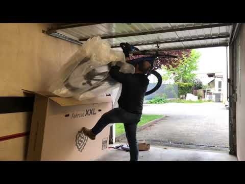 Fahrrad XXL Unboxing - Raymon E-SevenTrailRay 7.0 - 500 Wh - 2019 - 27,5 Plus Zoll - Fully