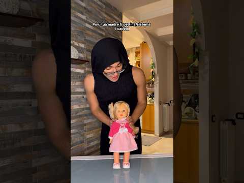 POV: Your mother combs/fixes your hair - Kiro Ebra #comedy #shorts