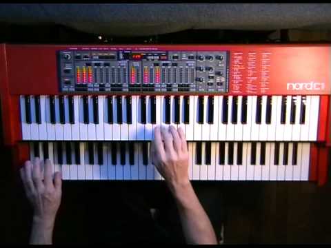 Double Driving Blues - Nord C1 Hammond B-3 Organ Clone Clavia