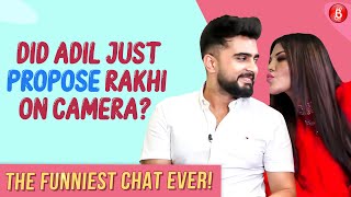 Did Rakhi Sawant's BF Adil Khan Durrani just PROPOSE marriage to her on camera?
