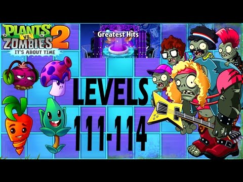 Plants Vs Zombies 2-Greatest Hits Endless Levels {111-114} Walkthrough