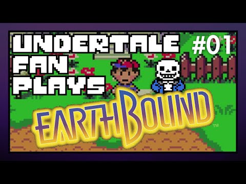 Undertale Fan plays Earthbound for the first time! (Part 1)