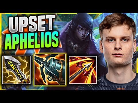 UPSET IS A MONSTER WITH APHELIOS! - FNC Upset Plays Aphelios ADC vs Ziggs! | Season 11