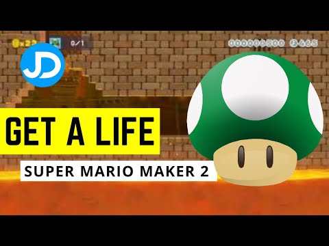 Get a Life 3D Super Mario Maker 2 by MegaTefyt