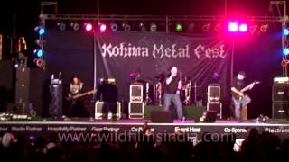 Headbanger's ball - Xerath performing at Kohima Metal Fest!