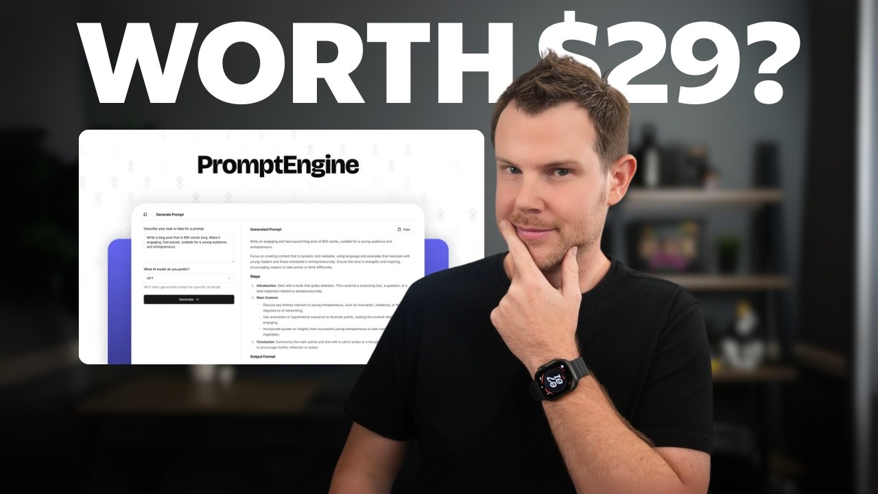 Does This $29 LTD Actually Improve Your AI Prompts? PromptEngine Review
