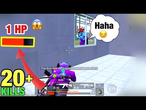 How to Win Him with 1 HP!! | PUBG MOBILE TACAZ