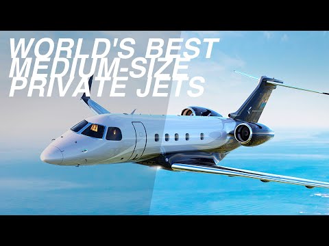 Top 5 Medium-Size Private Jets | Price & Specs