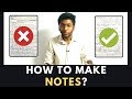 How To Make Notes Must Watch For All Students Studying Online