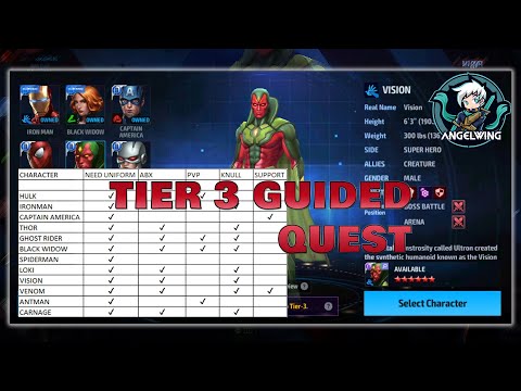 🗣 MFF : Tier 3 Guided Quest - Tier 3 characters and earn rewards & who to choose!
