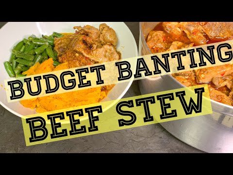 sweet budget banting beef stew
