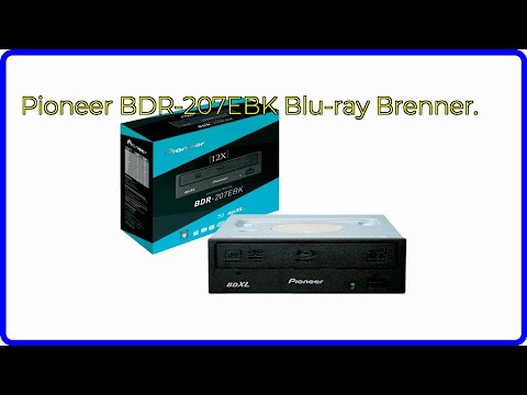BEWERTUNG (2025): Pioneer BDR-207EBK Blu-ray Brenner.. WESENTLICHE Einzelheiten