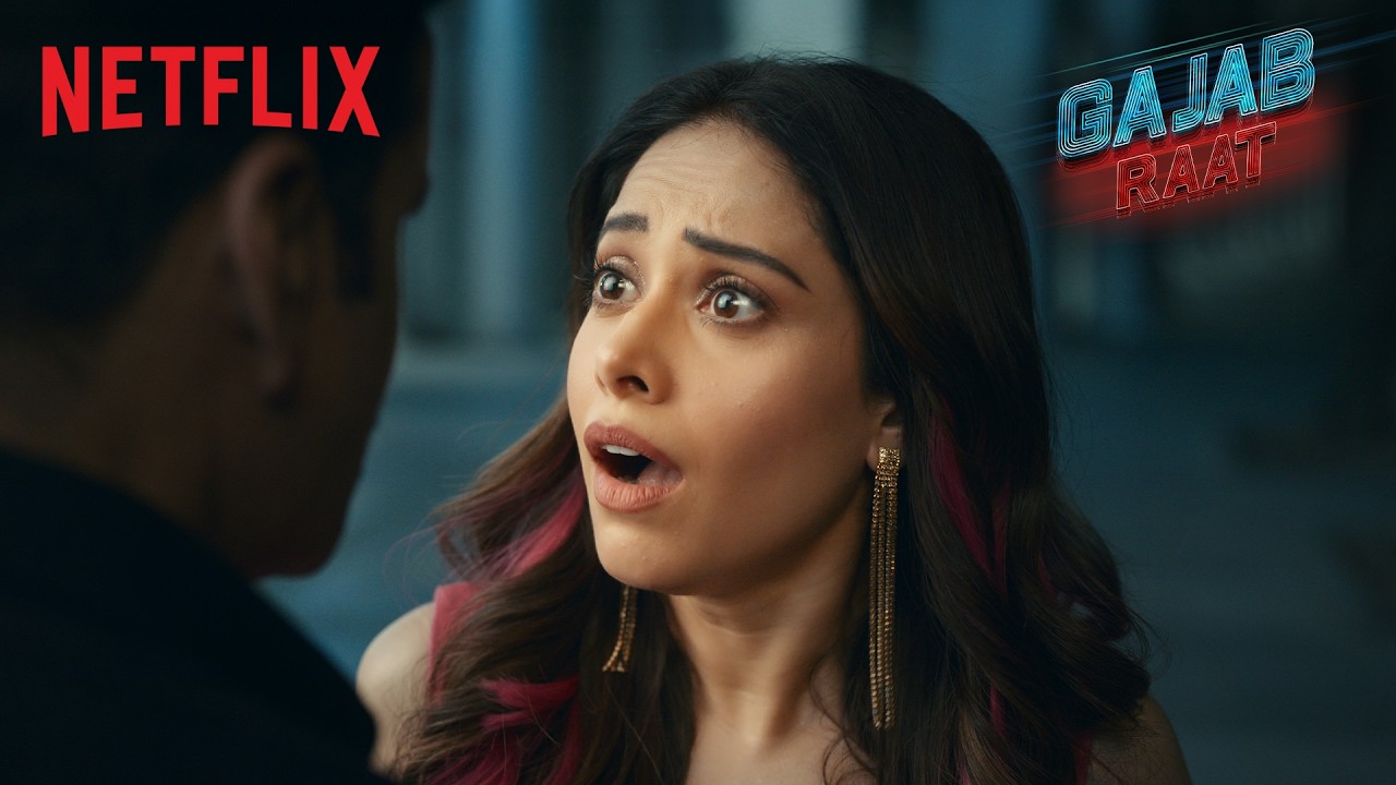 Manoj Bajpayee CAUGHT Nushrratt Bharuccha During A Hotel Raid 🚨 | Kiku | Gajab Raat | Netflix