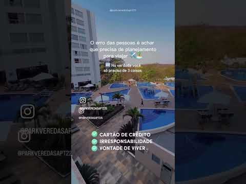 Apt para locação por temporada em Rio Quente- Goiás