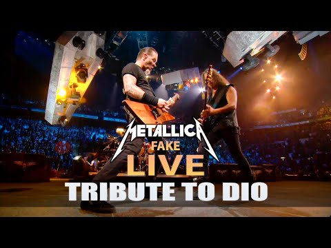 METALLICA - TRIBUTE TO DIO ( Ronnie Rising Medley ) | Fake Live Quebec