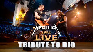 METALLICA - TRIBUTE TO DIO ( Ronnie Rising Medley ) | Fake Live Quebec