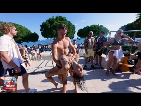 Matthias & Alessandra - bachata social dancing @ SSD 2023, Rovinj