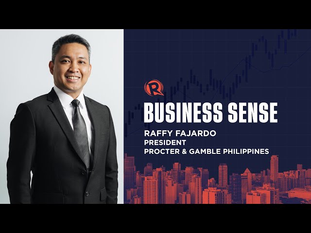 Business Sense: P&G Philippines president Raffy Fajardo