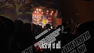 SICK OF IT ALL - WE WANT THE TRUTH (LIVE IN HAMPTON BEACH, NH 3/30/2023) #RIPLouKoller